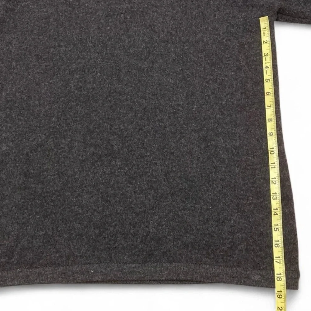 Vintage 90’s DKNY 100% Wool Quarter Zip Sweater Men’s Large Classic Preppy Fall